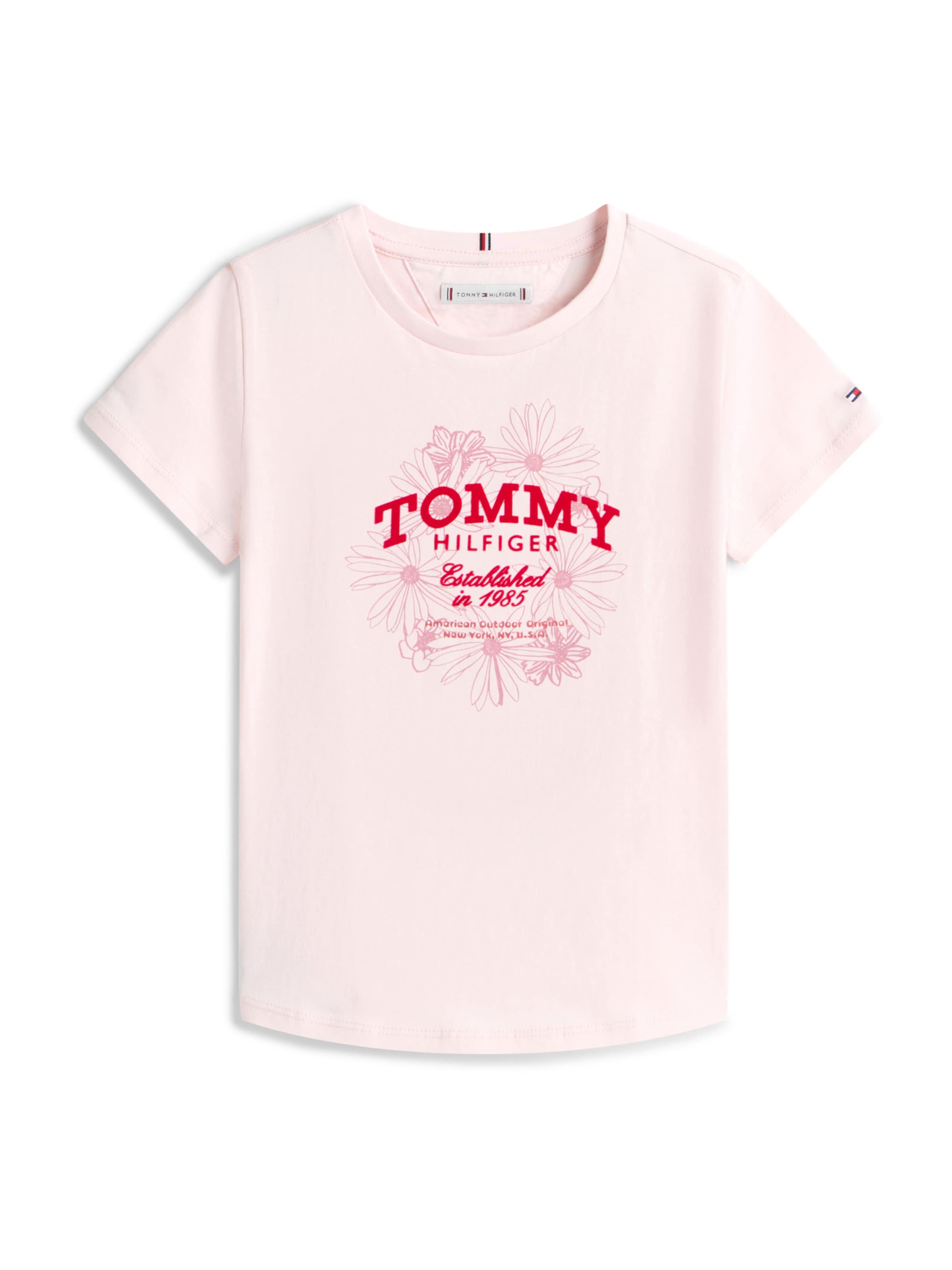 TOMMY HILFIGER Μπλουζάκι σε ροζ: μπροστά