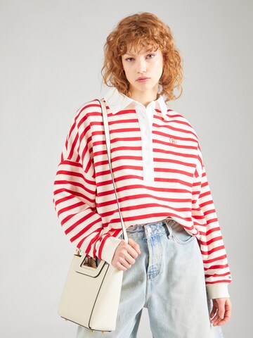 TOMMY HILFIGER Sweatshirt in Rot