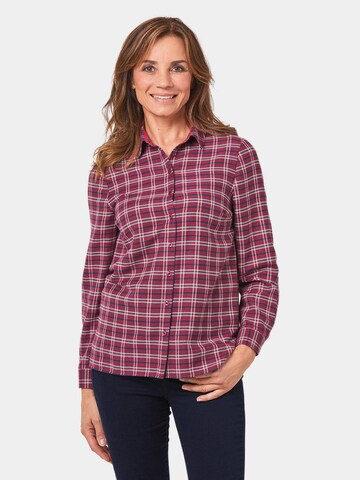 Goldner Blouse in Purple: front