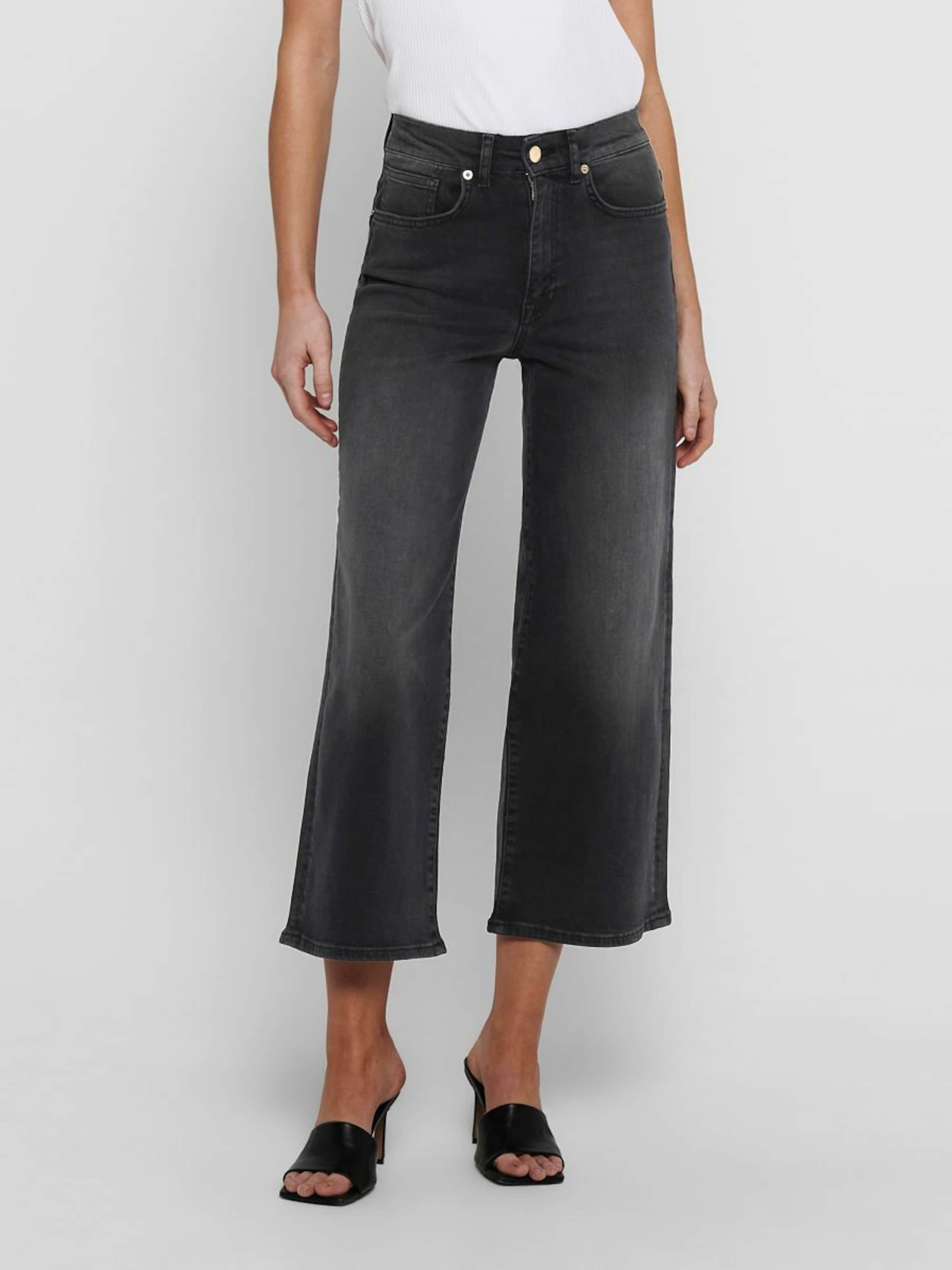 Frauen Jeans ONLY Jeans 'Madison' in Schwarz - SR99588