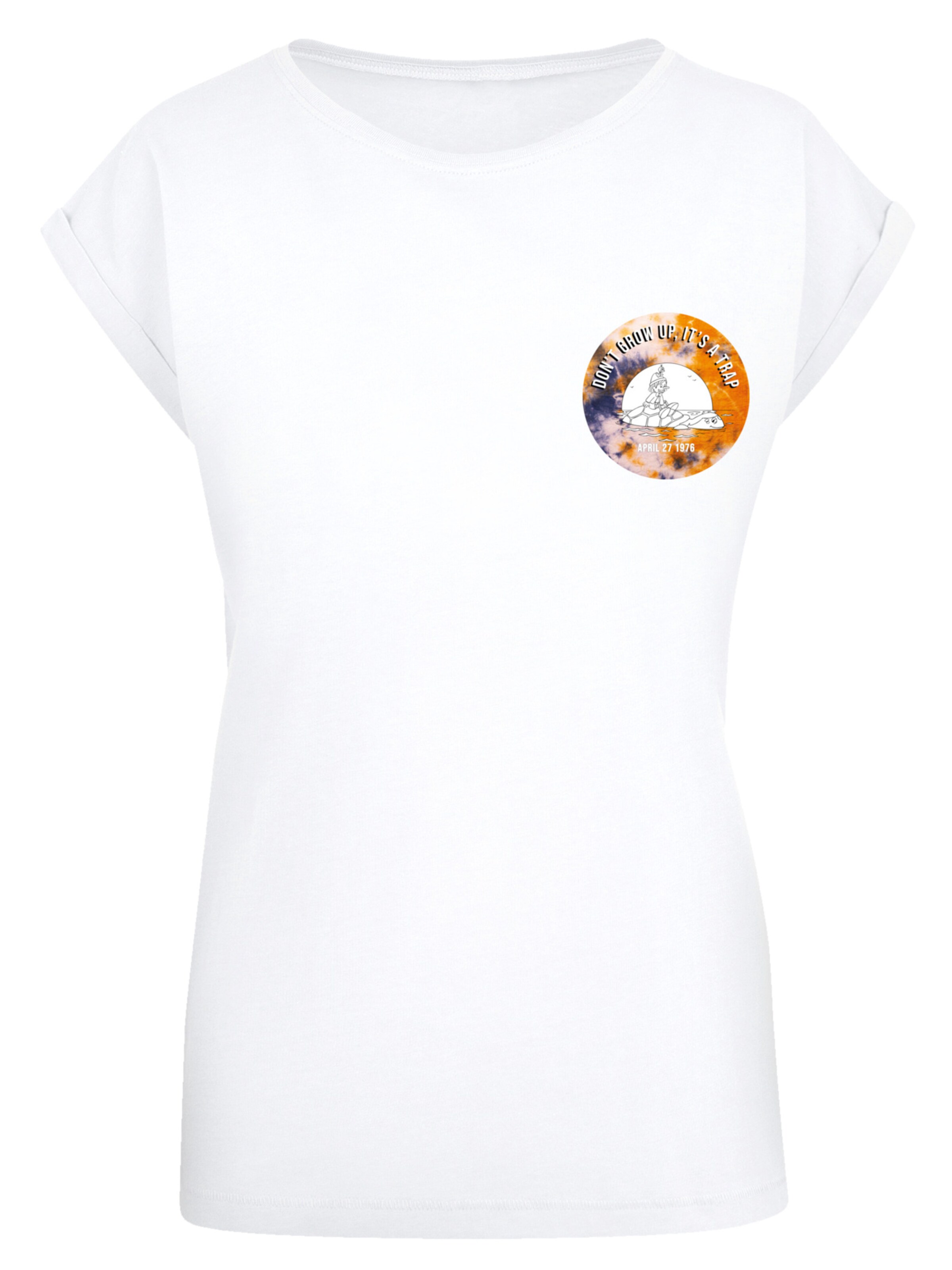 F4NT4STIC Shirt in Wit: voorkant