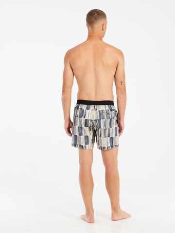 PROTEST Badeshorts 'PRTAllen' in Braun