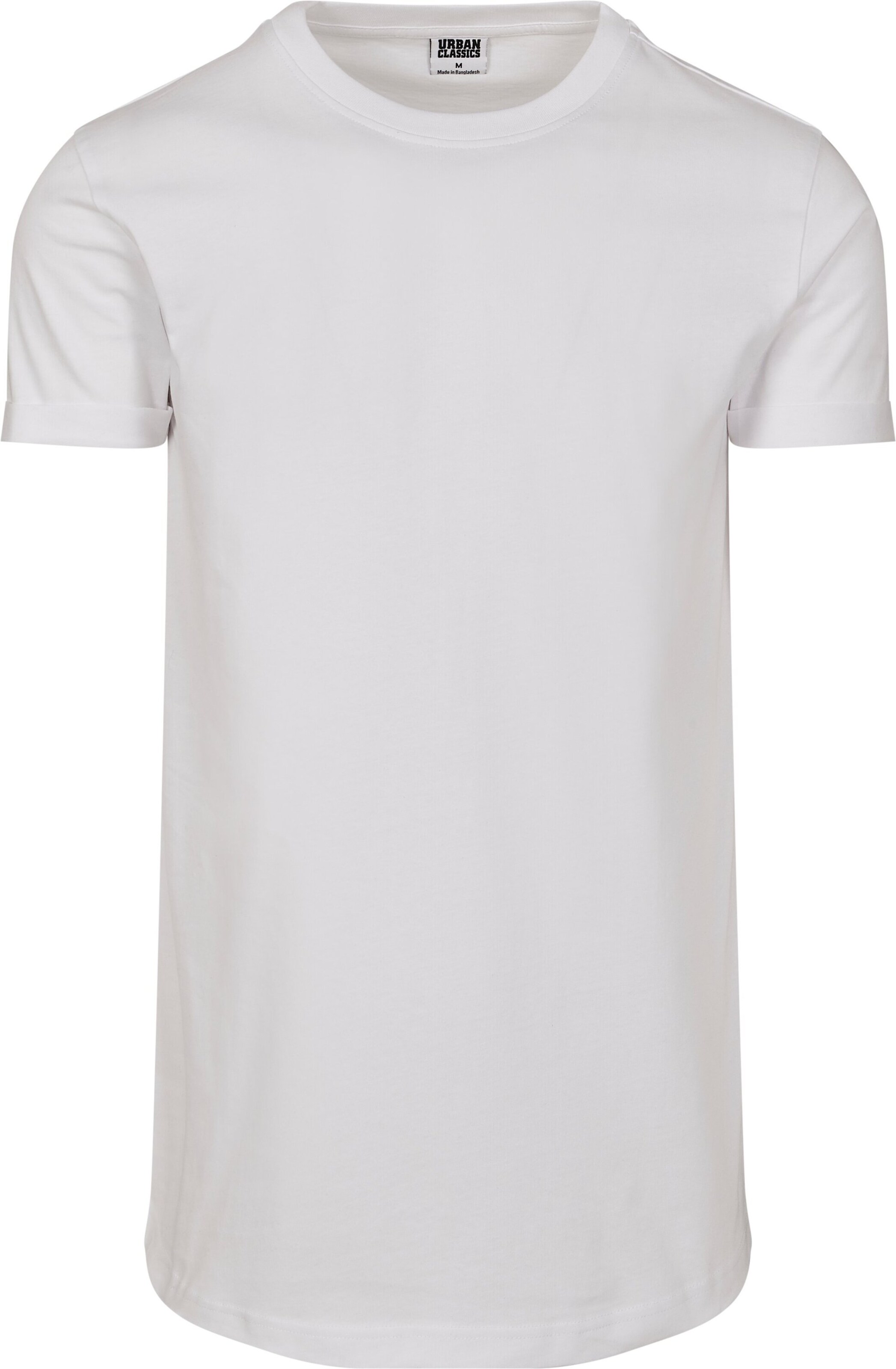 Urban Classics Μπλουζάκι σε λευκό: μπροστά