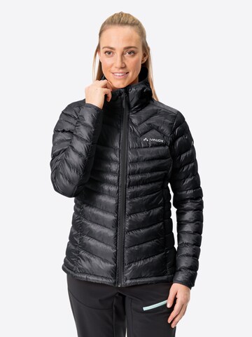 VAUDE Outdoorjas 'Batura' in Zwart: voorkant