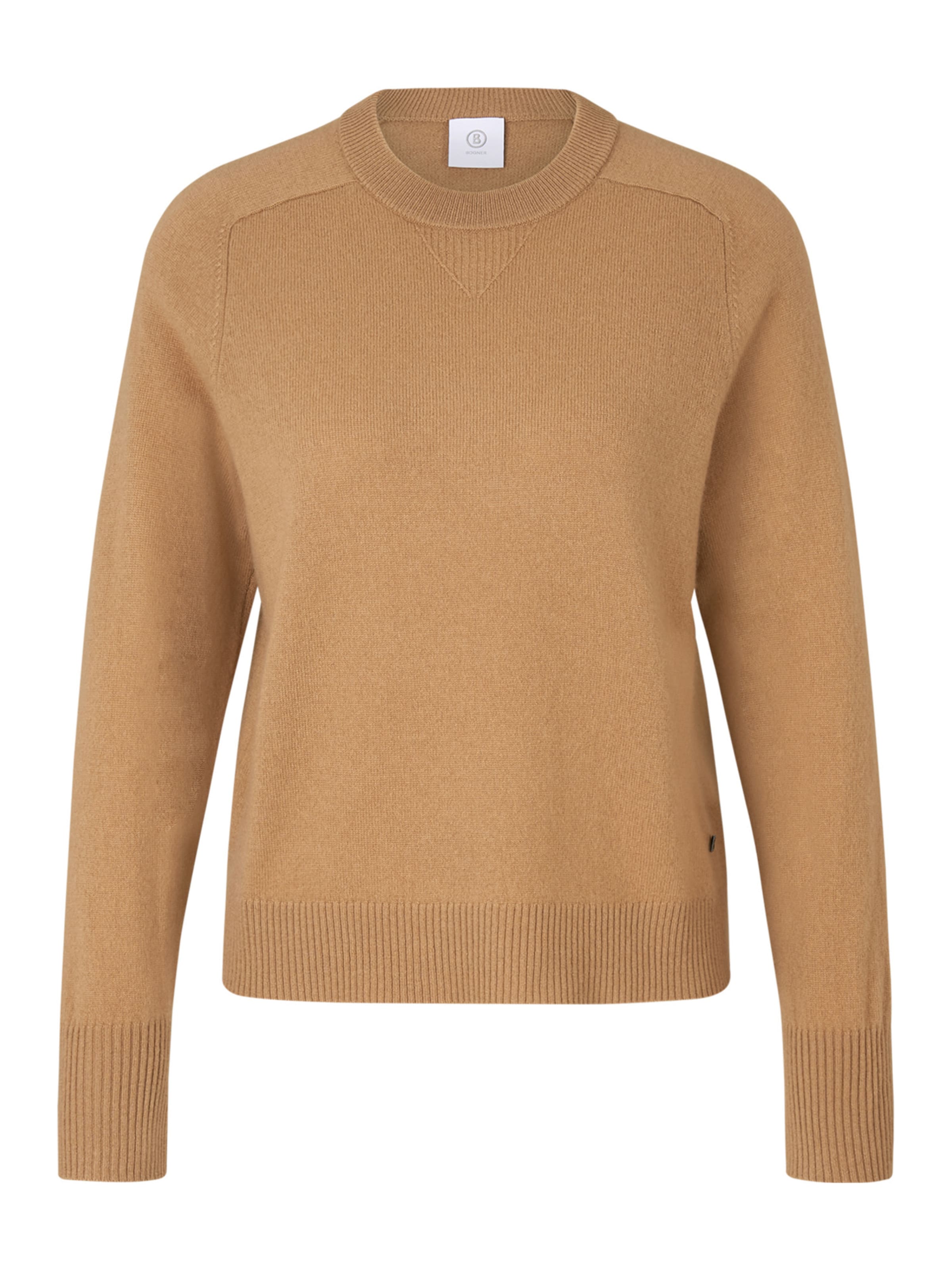 BOGNER Tröja &#x27;Lorana&#x27; i beige: framsida