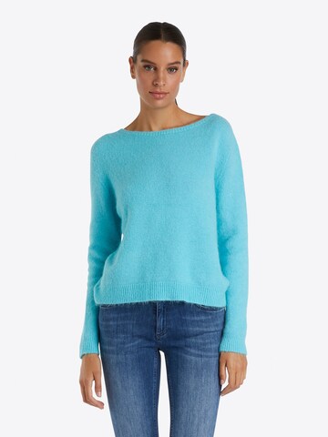 Pull-over Rich & Royal en bleu : devant