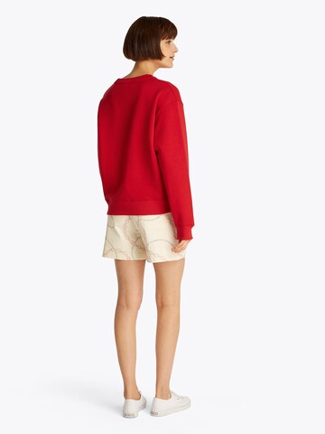 TOMMY HILFIGER Sweatshirt in Rot