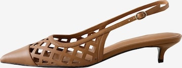 Escarpins à bride arrière 'Forever Comfort' Next en marron : devant