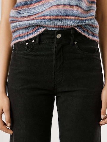 Pepe Jeans Flared Broek 'Willa' in Zwart