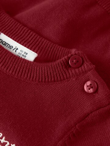 NAME IT Sweater 'NBFRisse' in Red