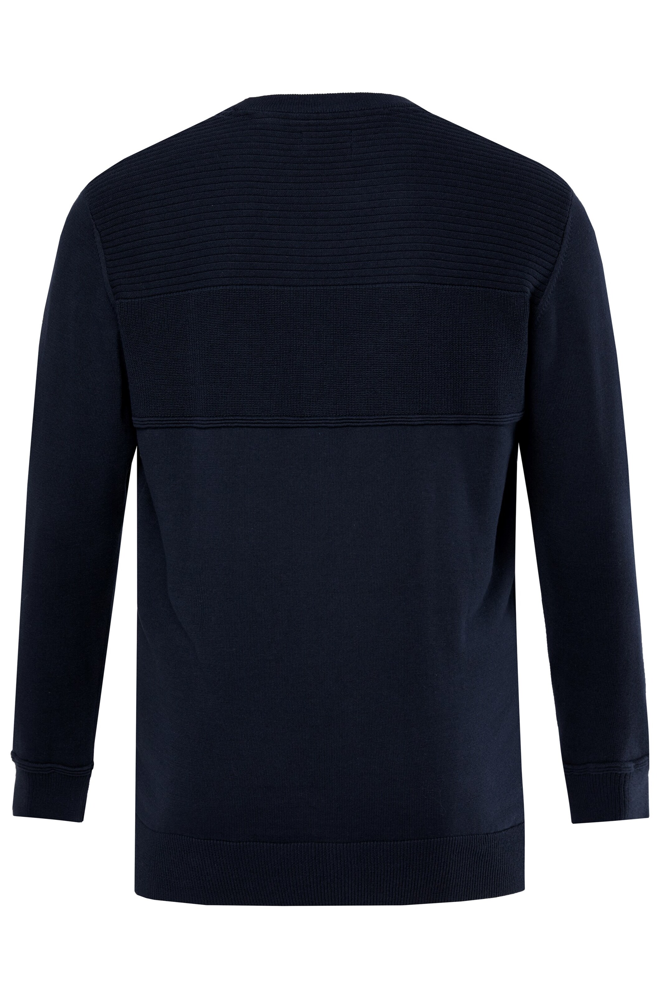 Men Plus Pullover in Blau
