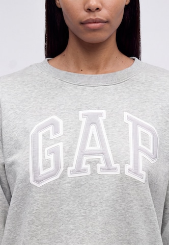 Gap Petite Sweatshirt 'HERITAGE' in Grijs