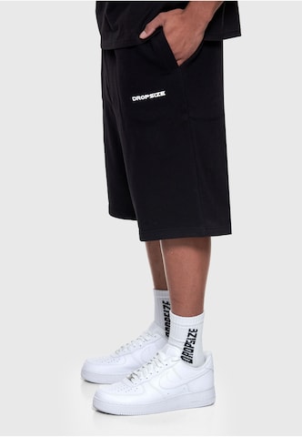 Dropsize Loose fit Trousers in Black