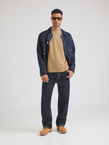 G-STAR Koszulka 'True' w kolorze beżowy