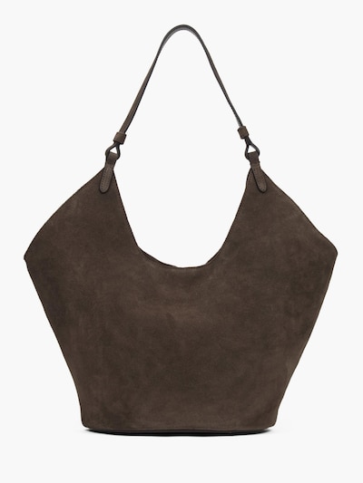 Estro Sacs à main '1361' en brun foncé, Vue avec produit