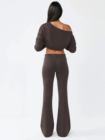 Flared Pantaloni 'Hose' di Busem in marrone
