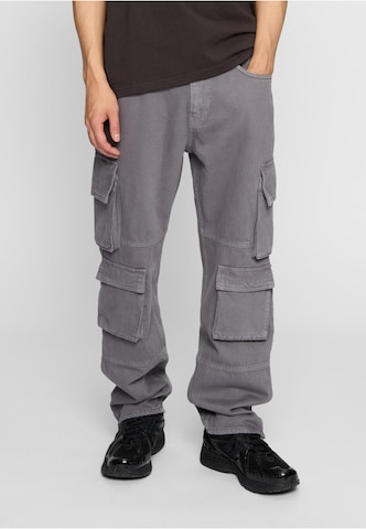 regular Pantaloni cargo 'Kiran' di 2Y Premium in grigio: frontale