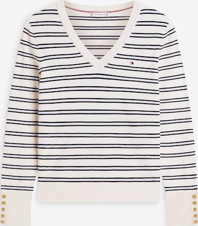 TOMMY HILFIGER Neulepaita värissä musta / offwhite, Tuotenäkymä