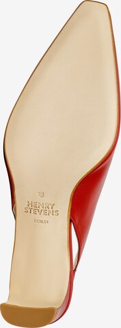 Henry Stevens Slingback Pumps 'Emily SB' in Red