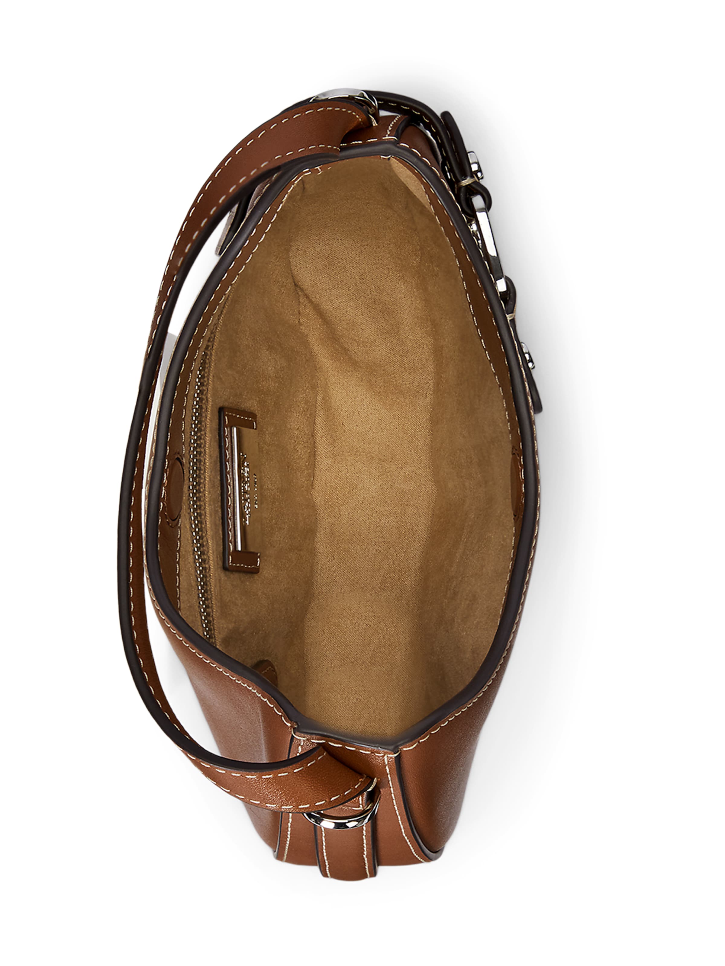 Lauren Ralph Lauren Taška cez rameno 'TASHA' - Hnedá