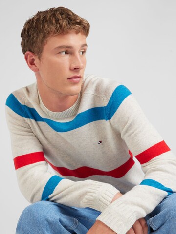 TOMMY HILFIGER Pullover in Beige