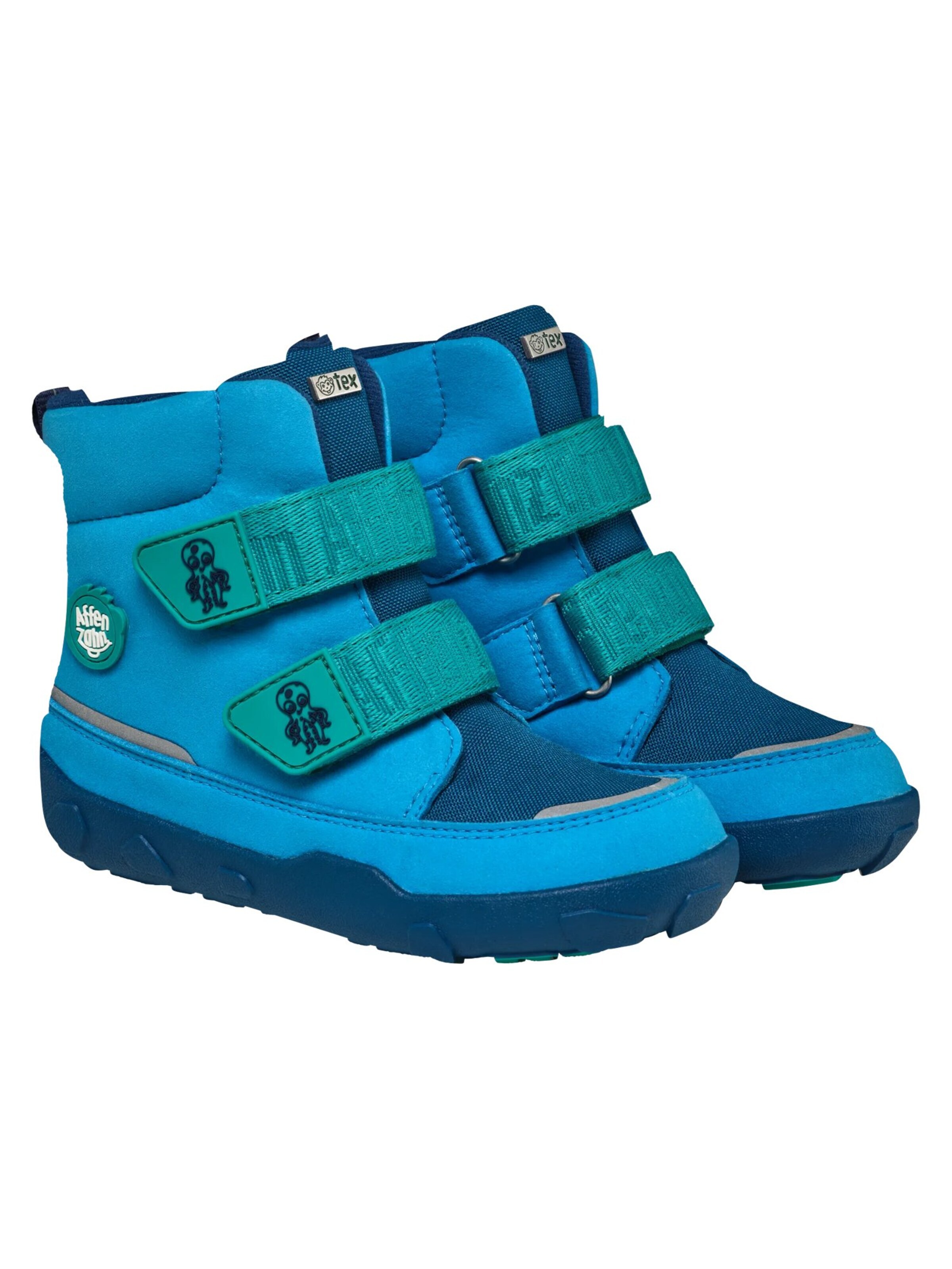 Affenzahn Boots 'Vegan Comfy Vegan Comfy' in Blue