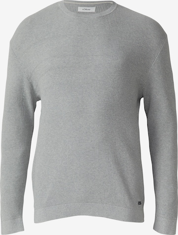 Pull-over s.Oliver en gris : devant