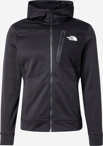 THE NORTH FACE Funktionsfleecejacke in Schwarz: Vorderseite