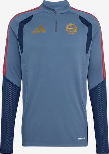 ADIDAS PERFORMANCE Sporta krekls 'FC Bayern München 26/27' pieejams S, krāsa - tumši zils / opālisks / Zelts / ķiršsarkans, Preces skats