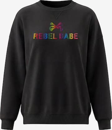 MYMO - Sweatshirt em preto: frente