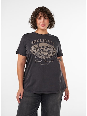 T-shirt Zizzi en gris