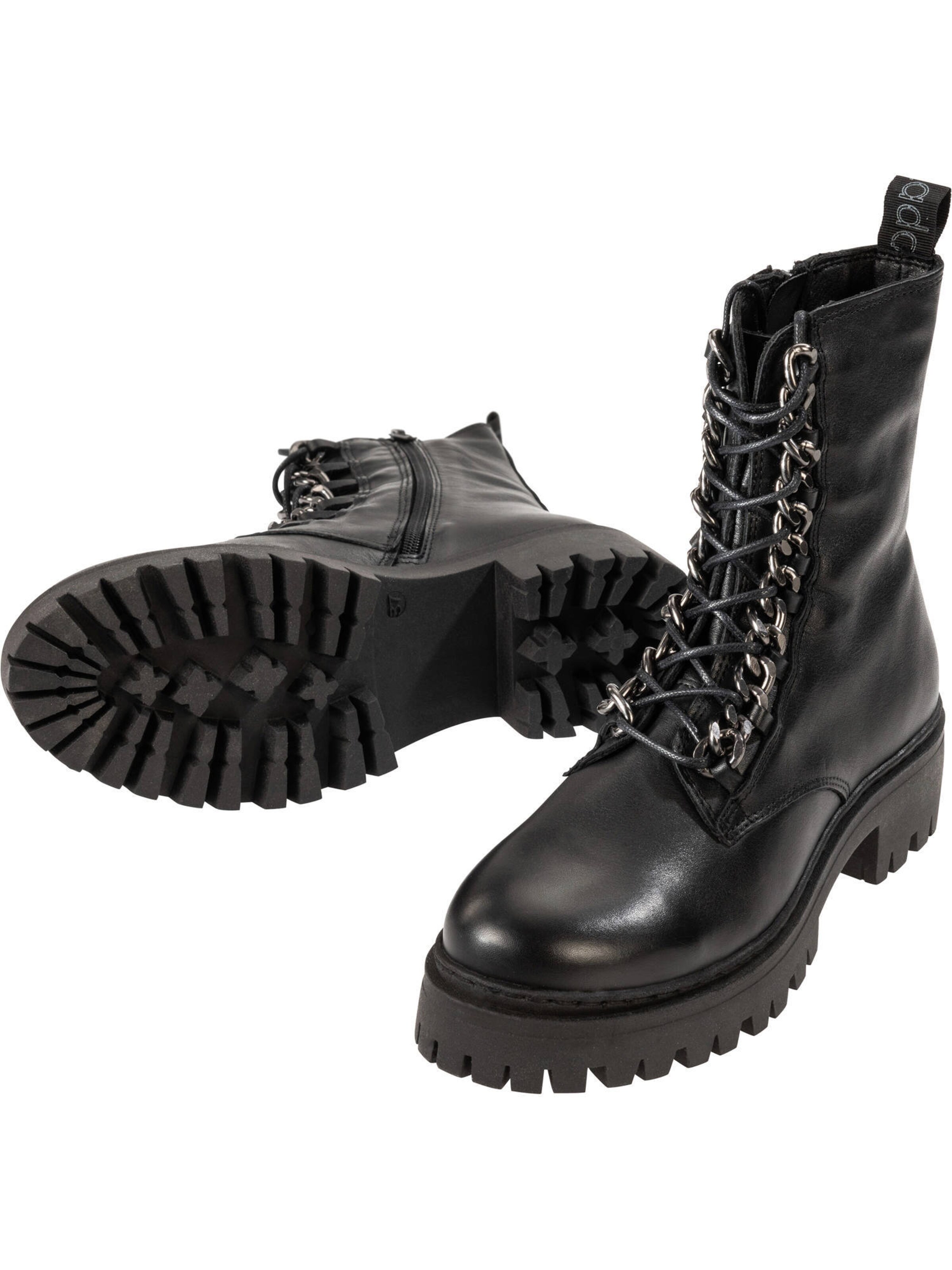 Palado Lace-up bootie 'Thasos 11765' in Black