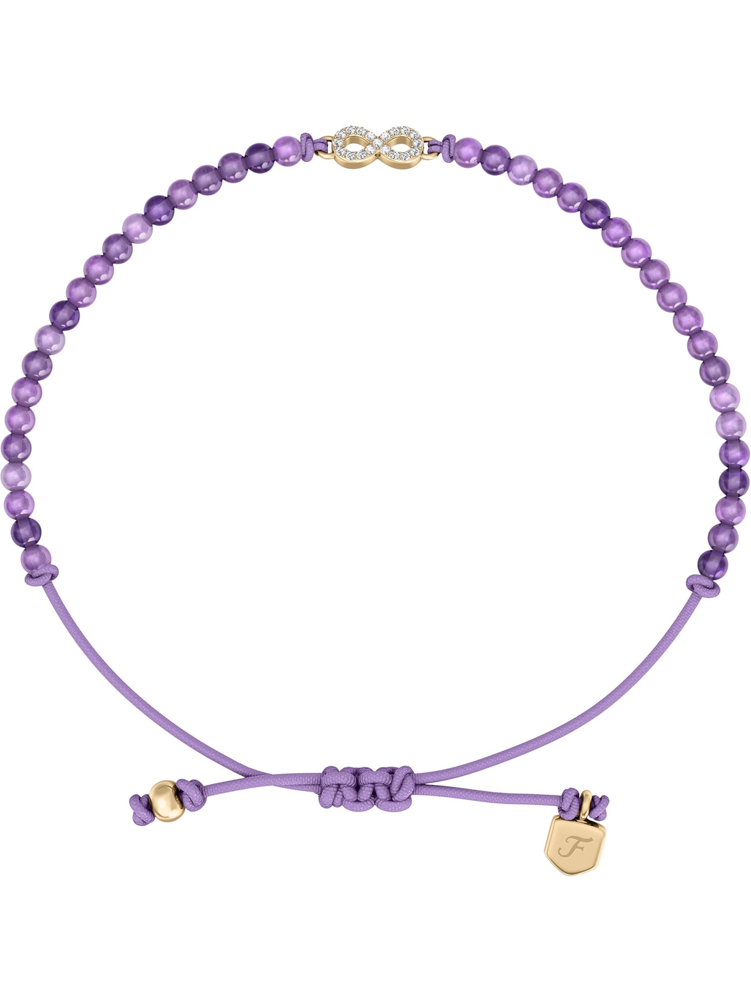 FOSSIL Armband in Lila: Vorderseite