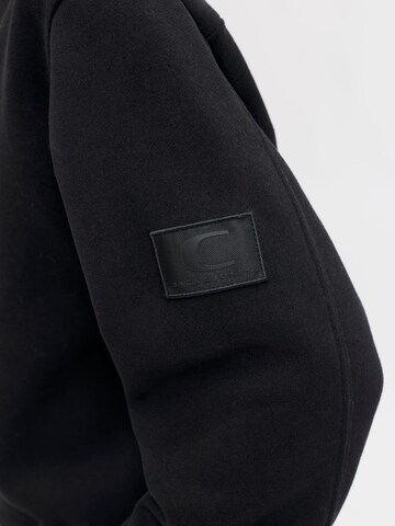 JACK & JONES Sweatshirt 'point' in Zwart