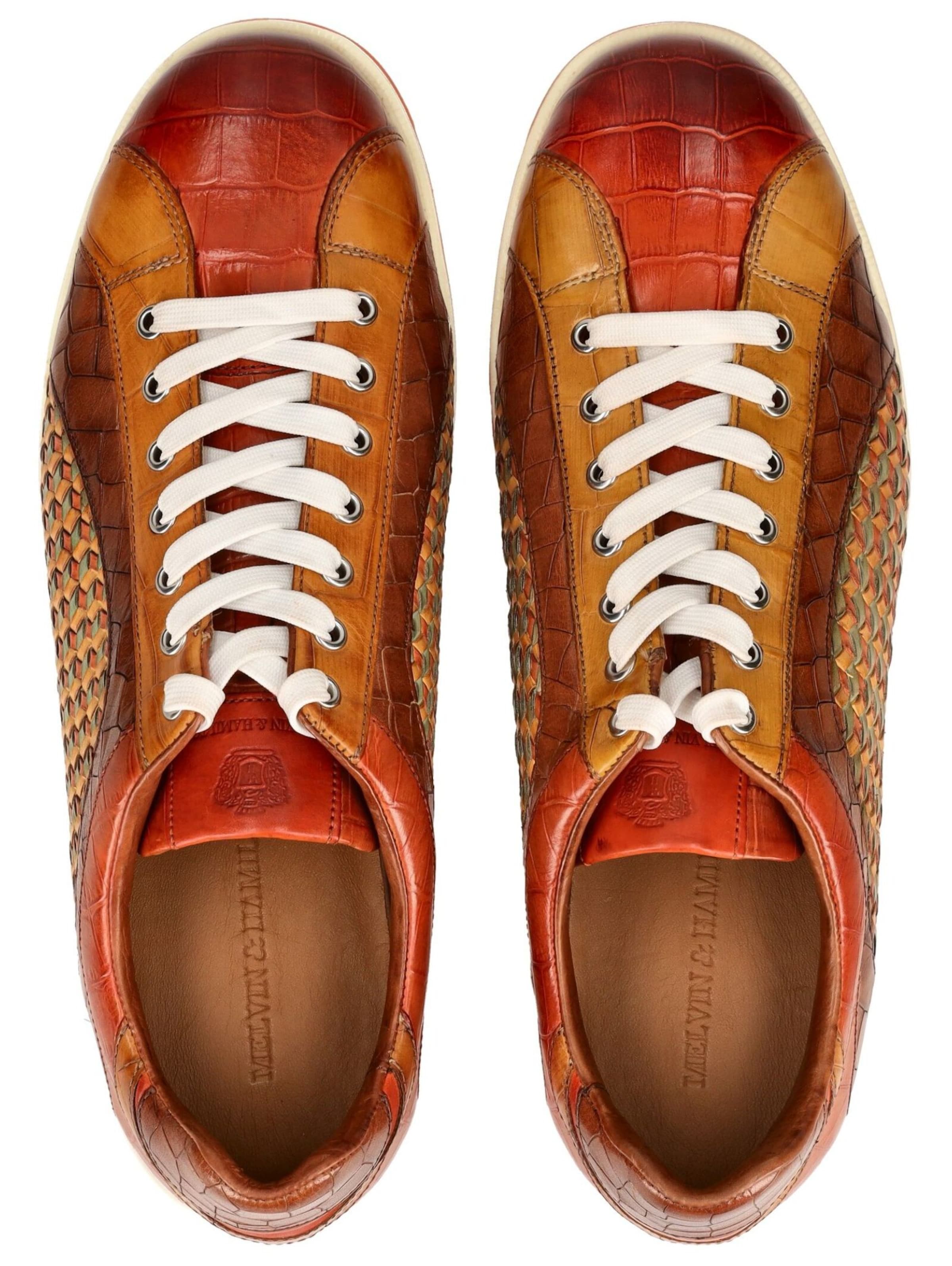 Chaussure à lacets MELVIN & HAMILTON en orange