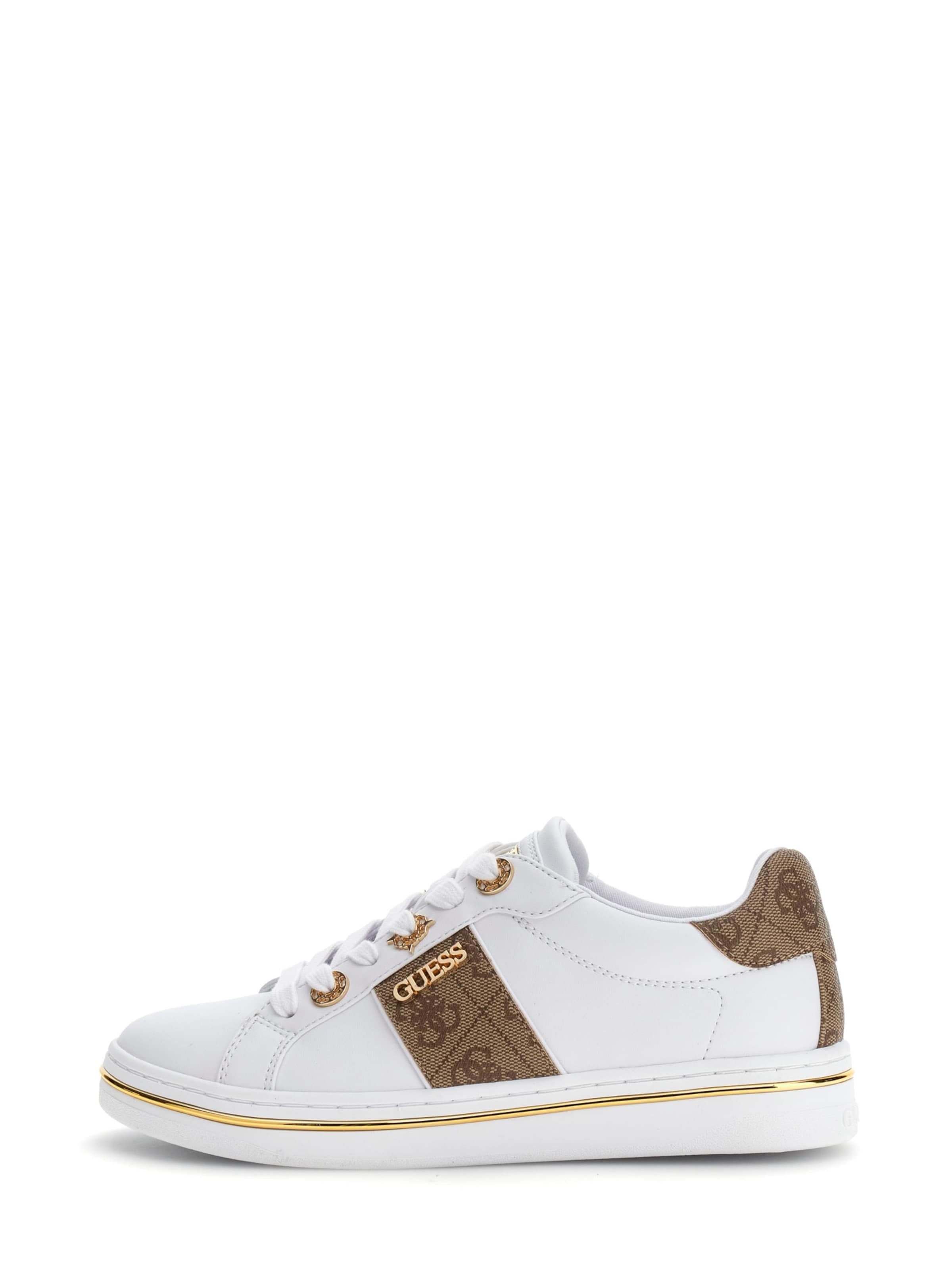 GUESS Matalavartiset tennarit 'STEW' värissä beige