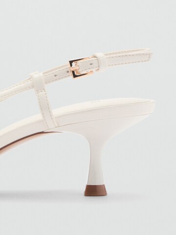 MANGO Pumps 'Imagine' in Weiß