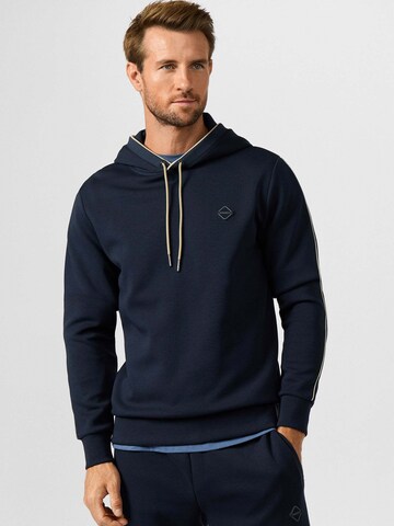 Felpa di Hackett London in blu: frontale