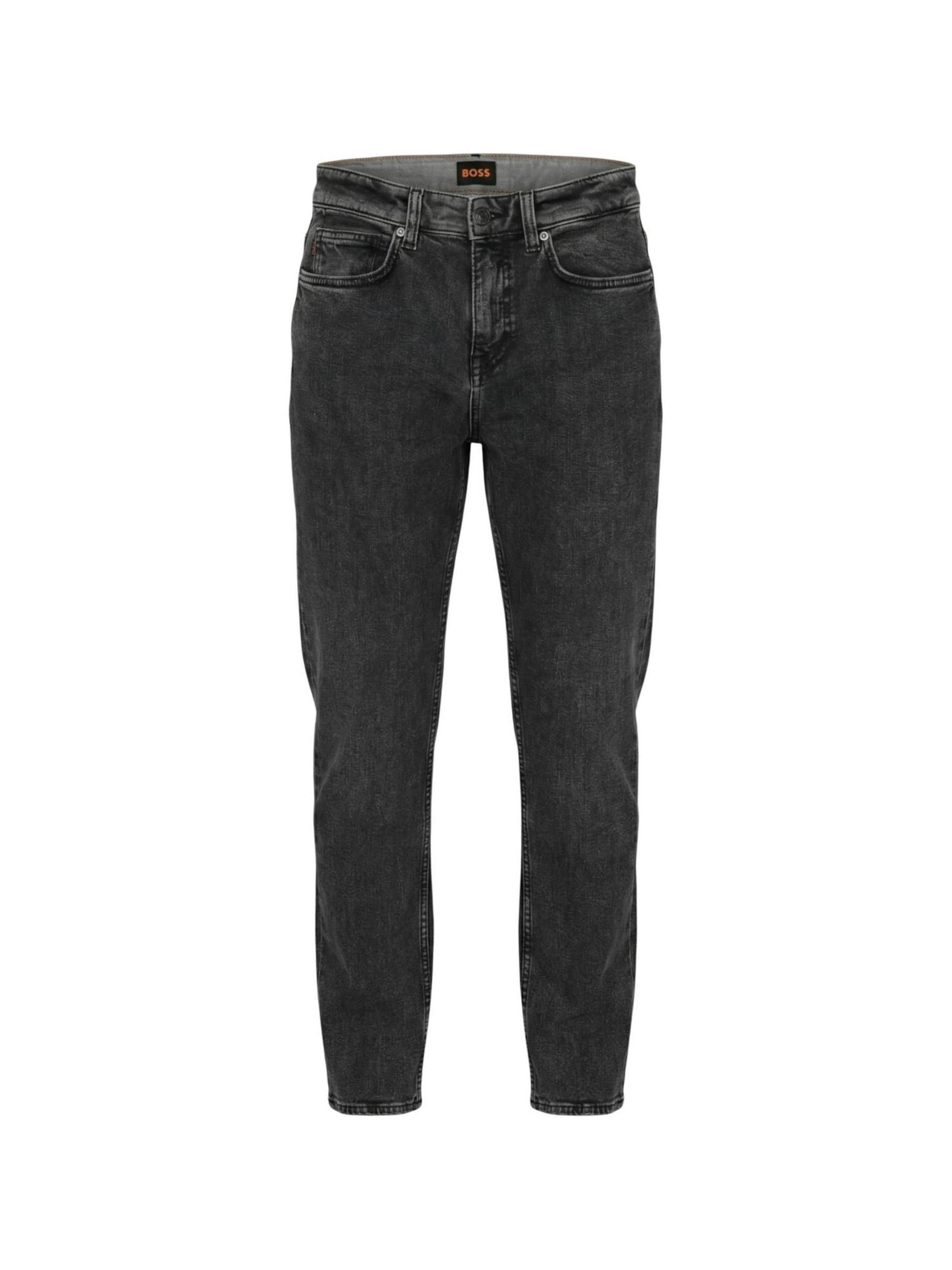 BOSS - Slimfit Vaquero 'DELAWARE' en gris: frente
