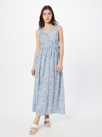 Robe 'ANDRIANA' DRYKORN en bleu : devant