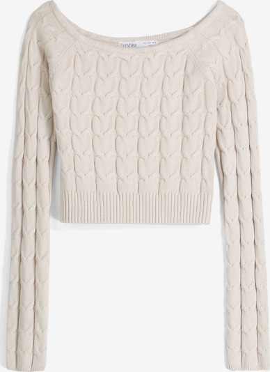 Bershka Sweater in Cream, Item view