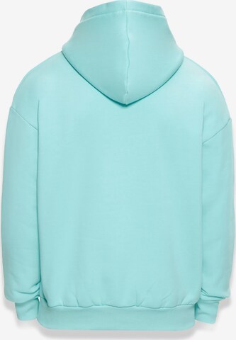 Dropsize Sweatshirt 'Bazix Republiq' in Blauw