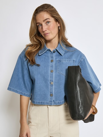Camicia da donna 'Evina' di minus in blu