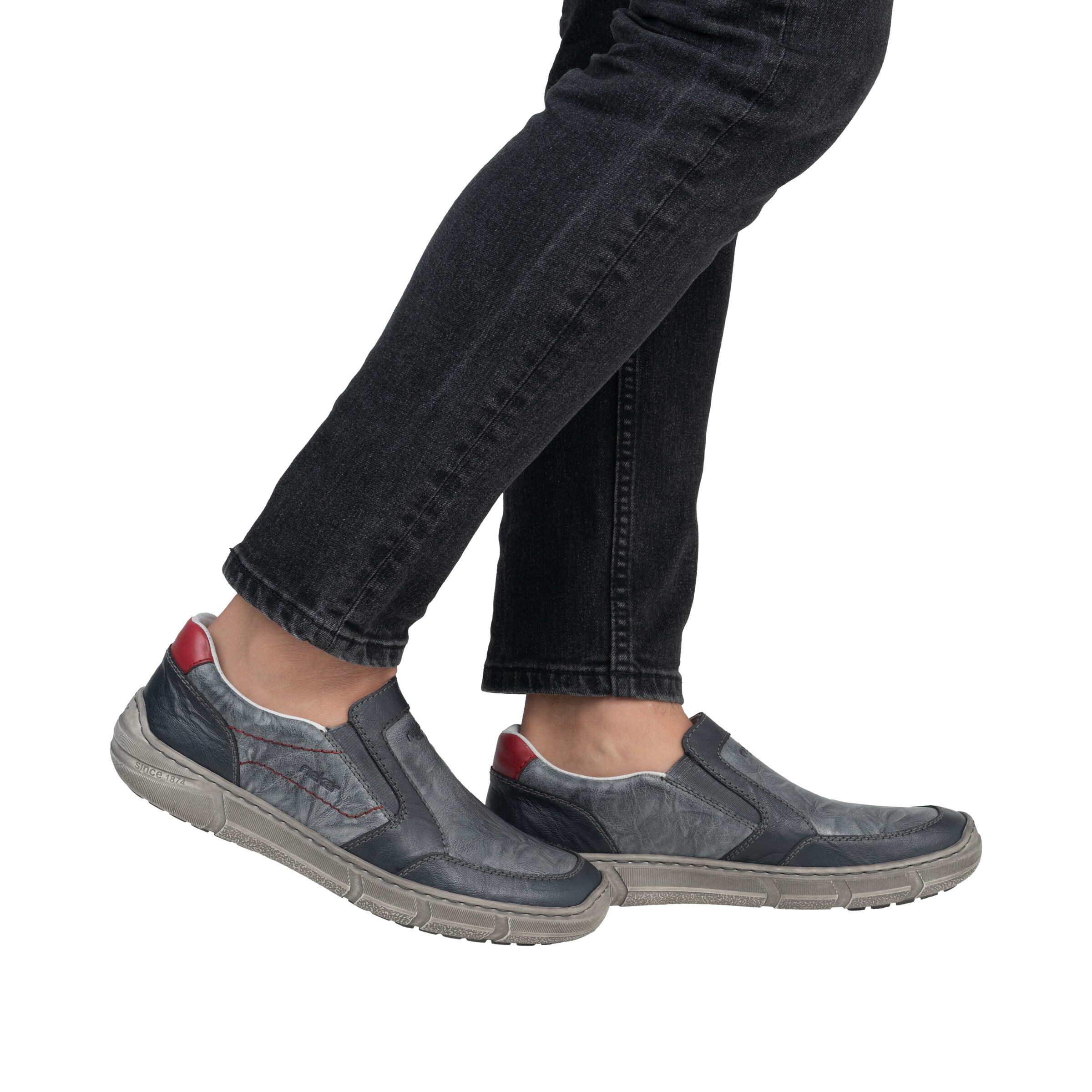 Rieker Slip On in Blau