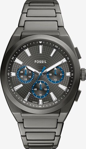 FOSSIL Uhr in Grau: Vorderseite