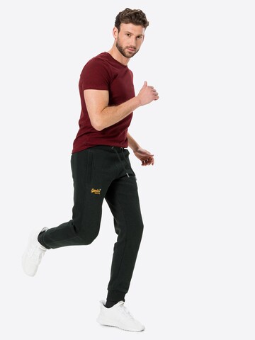 Superdry Tapered T-Shirt in Rot