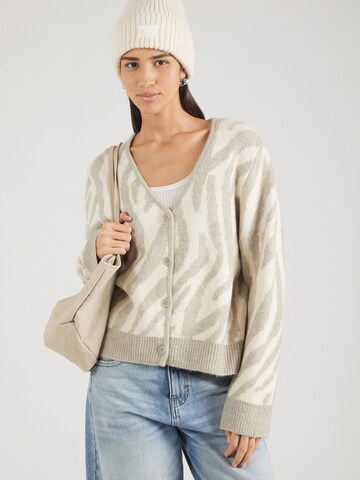 Hailys Strickjacke 'An44ima' in Beige: Vorderseite