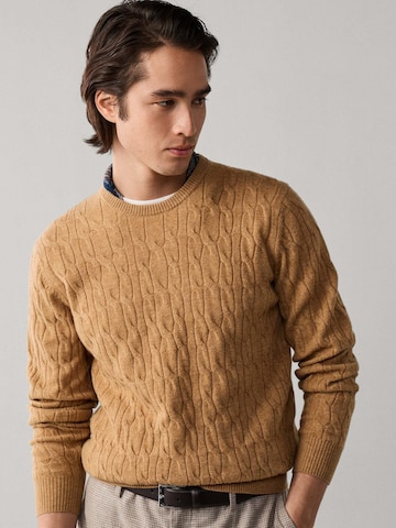 Hackett London Sweater in Beige