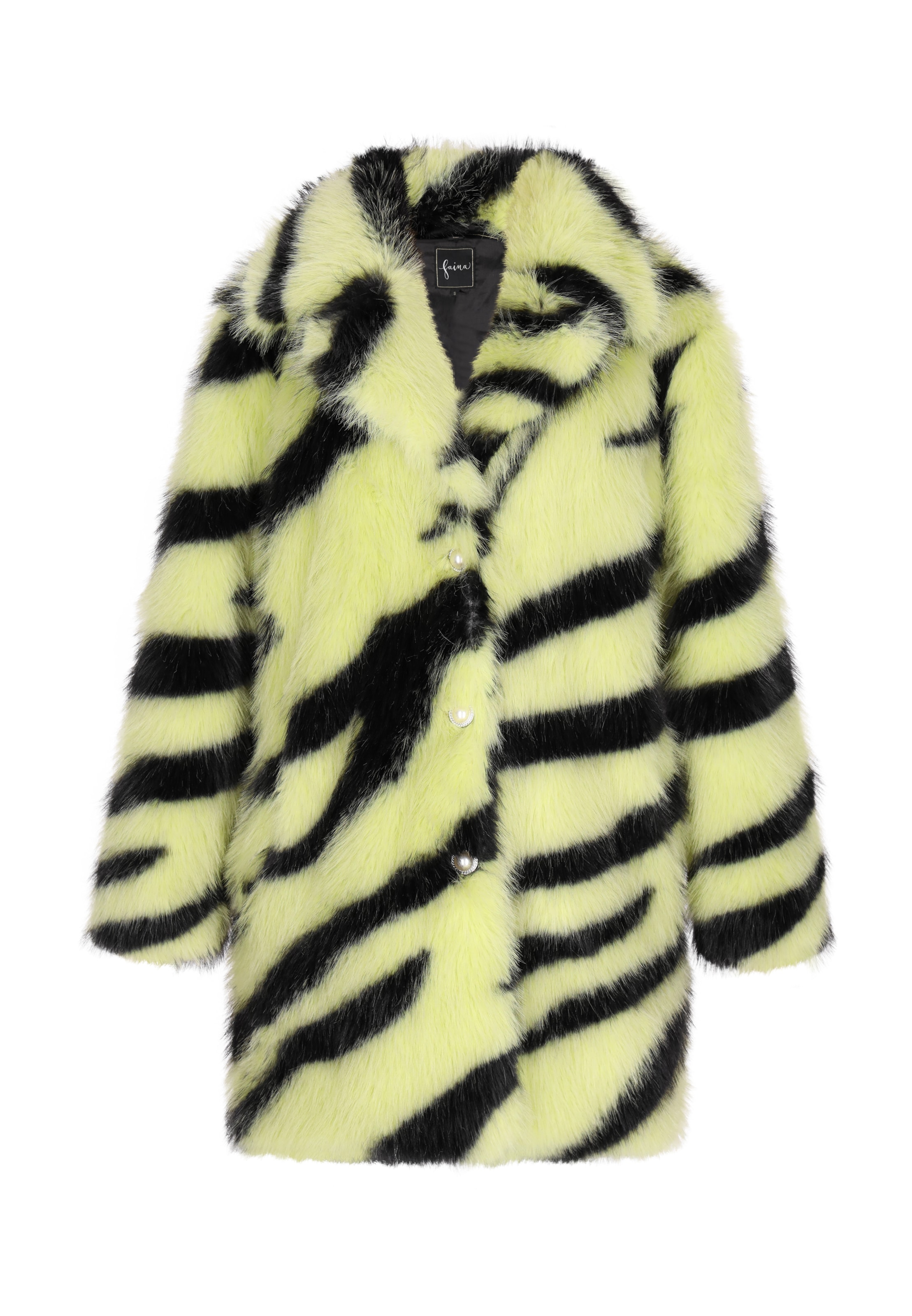 faina Prechodný kabát - Zelená: predná strana