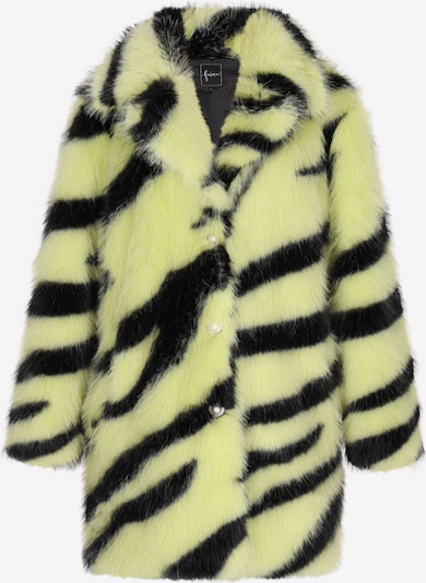 faina Prechodný kabát - limetková / čierna, Produkt